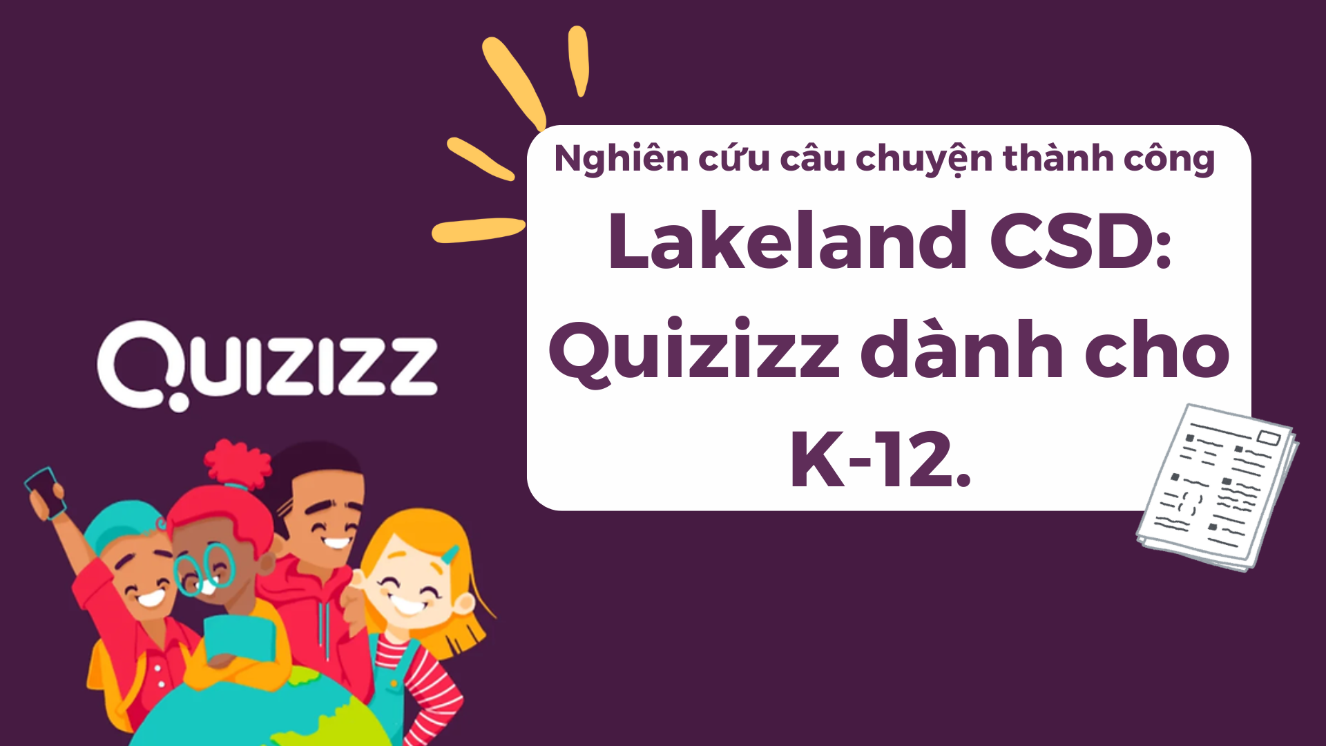 Quiziz for K12 by Flexidata